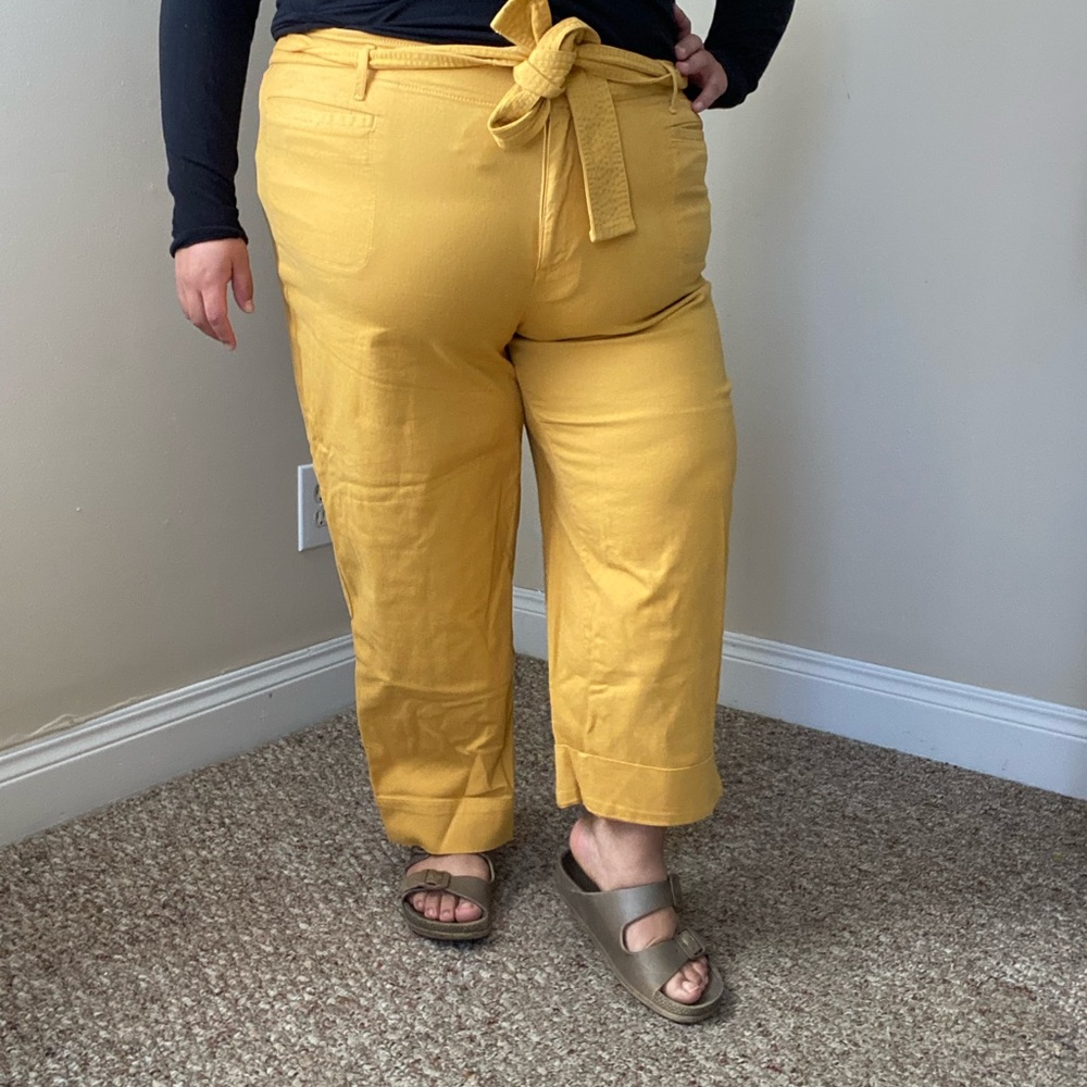 Yellow pants